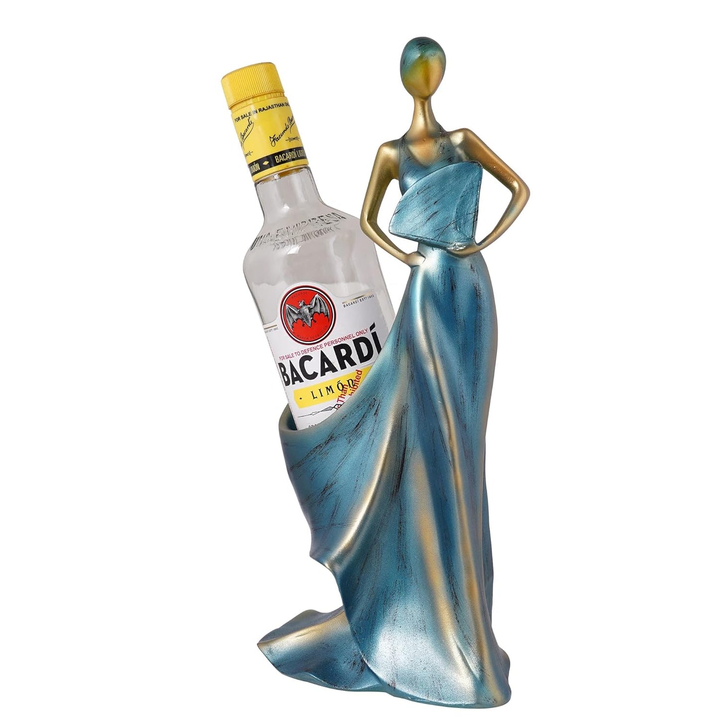 Lady Bottle Holder showpiece for Home Decor & Office Decor