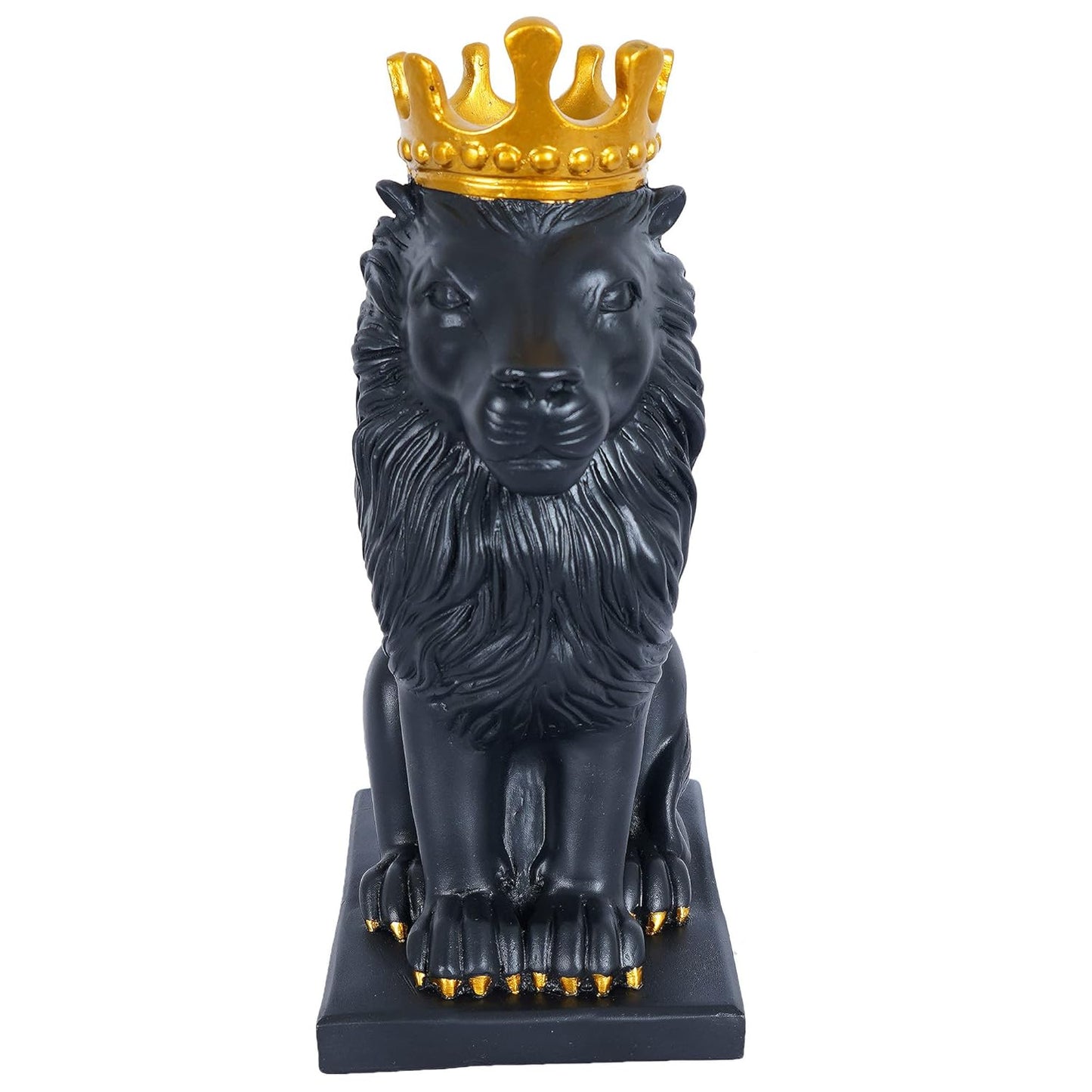 Resin Black Jaguar Showpiece for Home Decor/Black Panther Statue for Living Room Decor, Cheetah Showpiece Office Decor Item, Pack of 1 (Black)