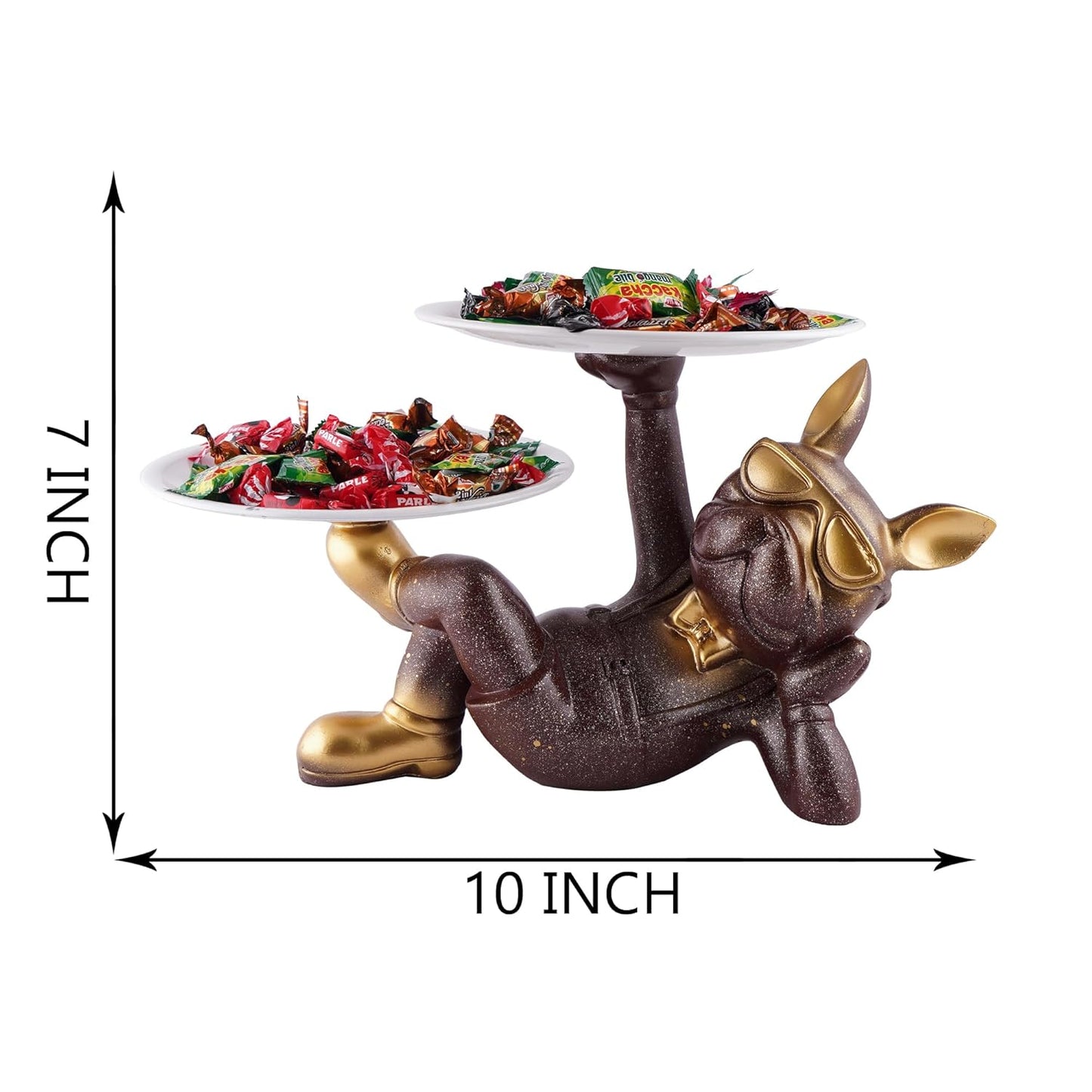 Dog Serving Trays, Dishes Platters, Plate Holders for Party, Wedding, Home Decoration,Home Decor & Showpiece