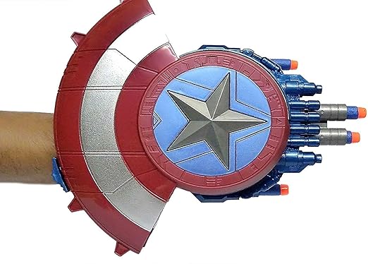 Captain America Shield + Gun Toy For Kids