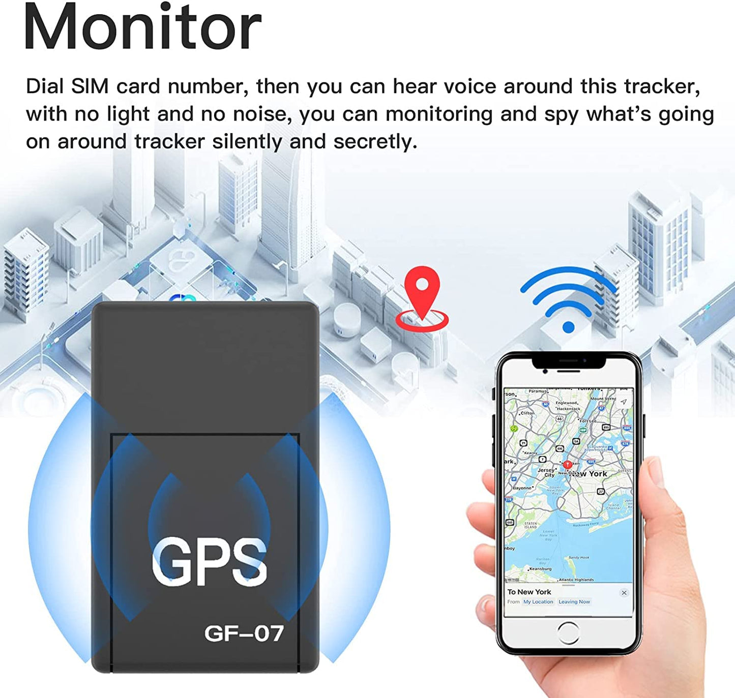 GPS Wireless Tracker with Voice Recording