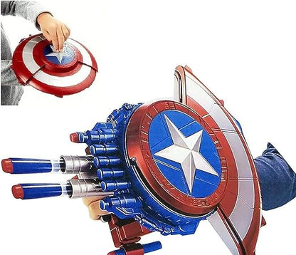 Captain America Shield + Gun Toy For Kids