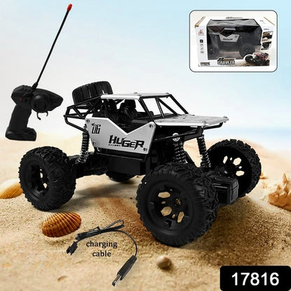 Rock Crawler RC Truck – All-Terrain Rechargeable Stunt Car (1 Pc)