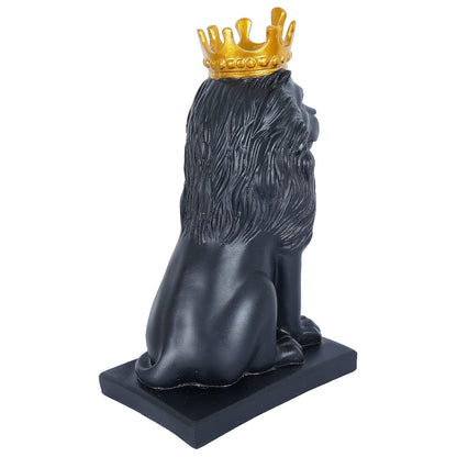 Resin Black Jaguar Showpiece for Home Decor/Black Panther Statue for Living Room Decor, Cheetah Showpiece Office Decor Item, Pack of 1 (Black)