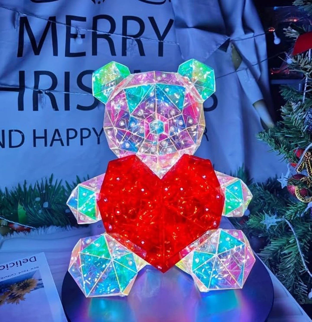 LED Teddy Night Lamp