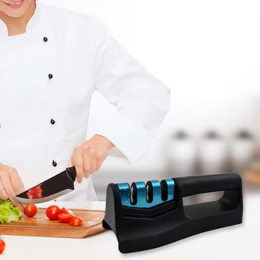 9-in-1 Kitchen Knife Sharpener – With Chopper & Fish Scale Remover (1 Pc)