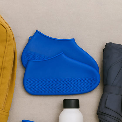 Reusable Silicone Shoe Cover – Non-Slip, Waterproof & Foldable (1 Pair)