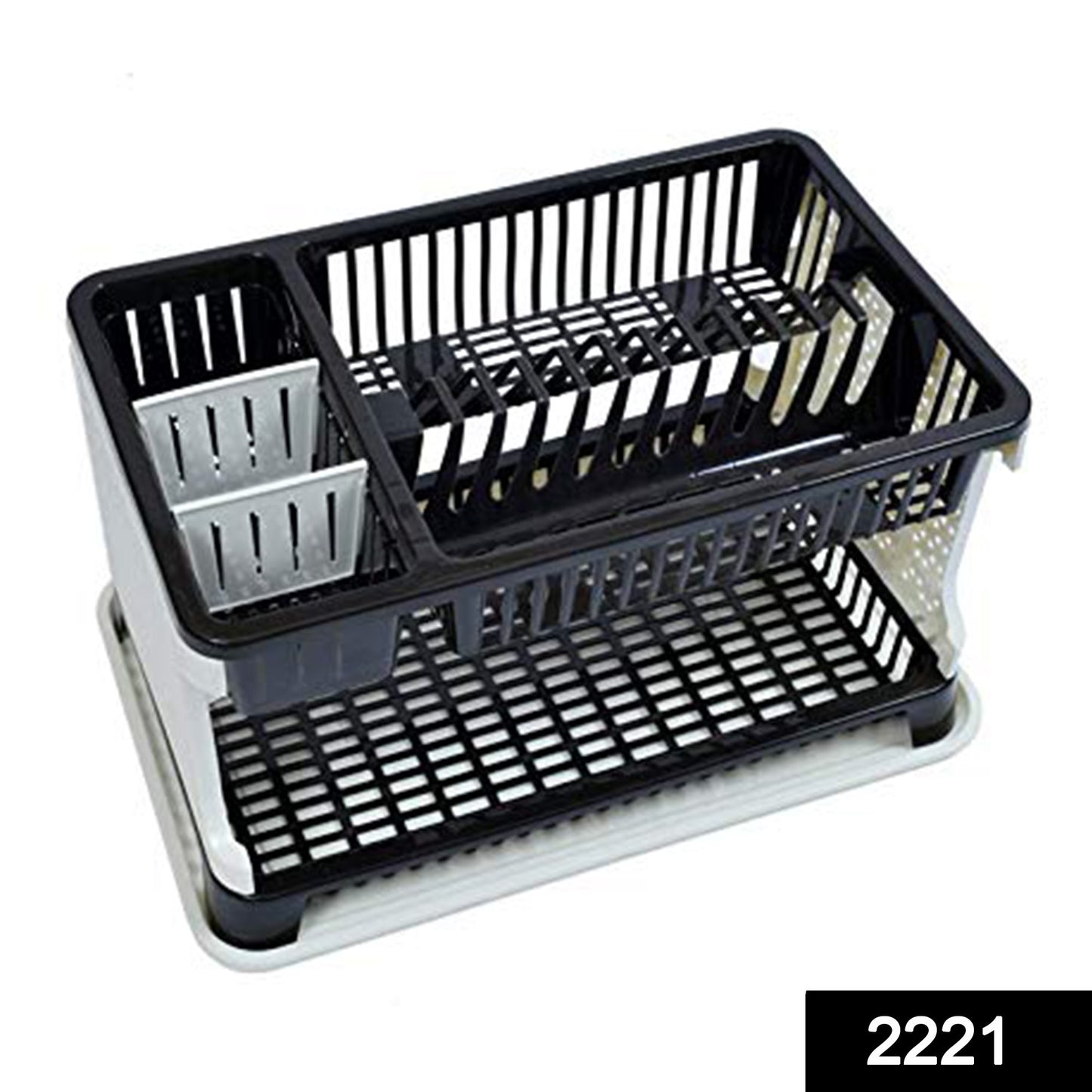 Kitchen Organizer Rack With Water Storing Traydish Rack