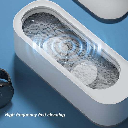 Portable Ultrasonic Cleaner – For Rings, Silver, Glasses & More