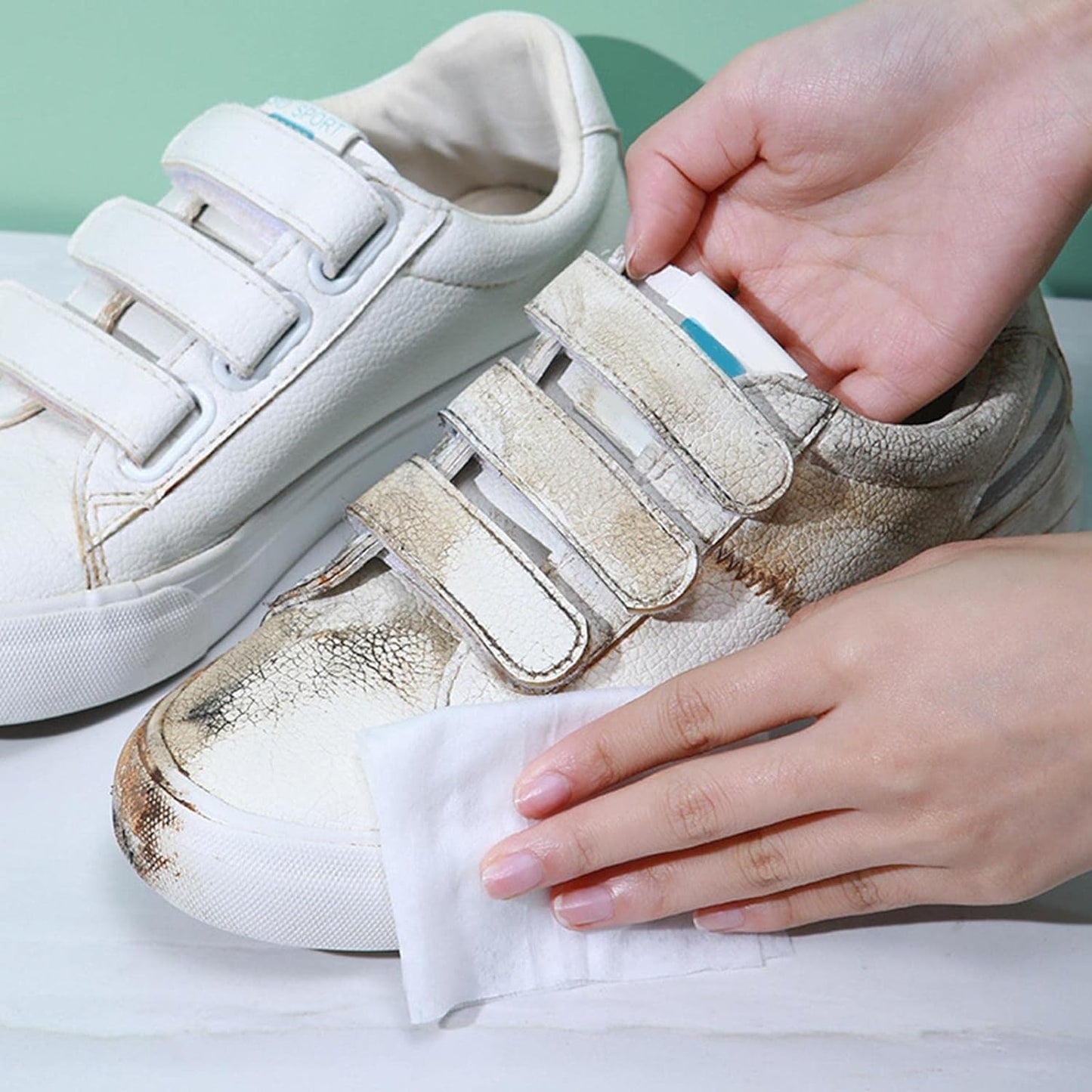 Shoe Cleaning Wet Wipes – Quick & Disposable for Sneakers (1 Pc)