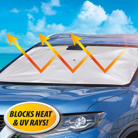 Car Windshield Sunshade Umbrella – Foldable Heat Insulation Cover (1 Pc)