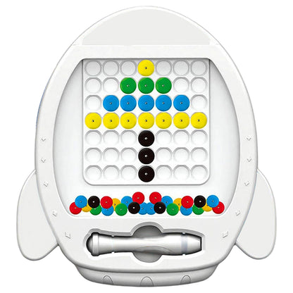 Space Rocket Magnetic Painting Board For Kids