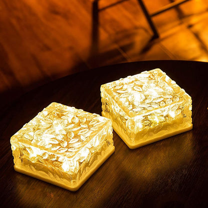 Outdoor Solar Ice Cube Light – Perfect for Parties & Xmas