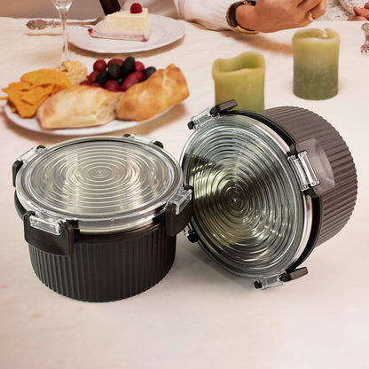 Rustic Jar Set  2 Pcs 450ml Each Approx