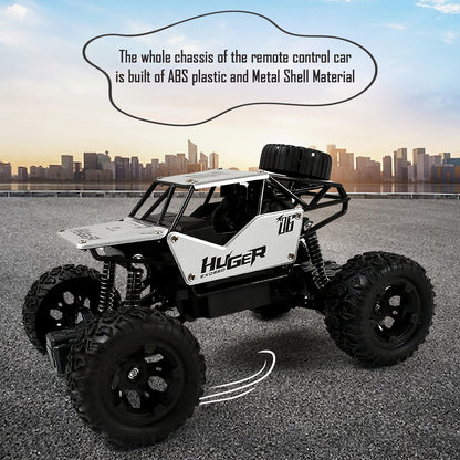 Rock Crawler RC Truck – All-Terrain Rechargeable Stunt Car (1 Pc)