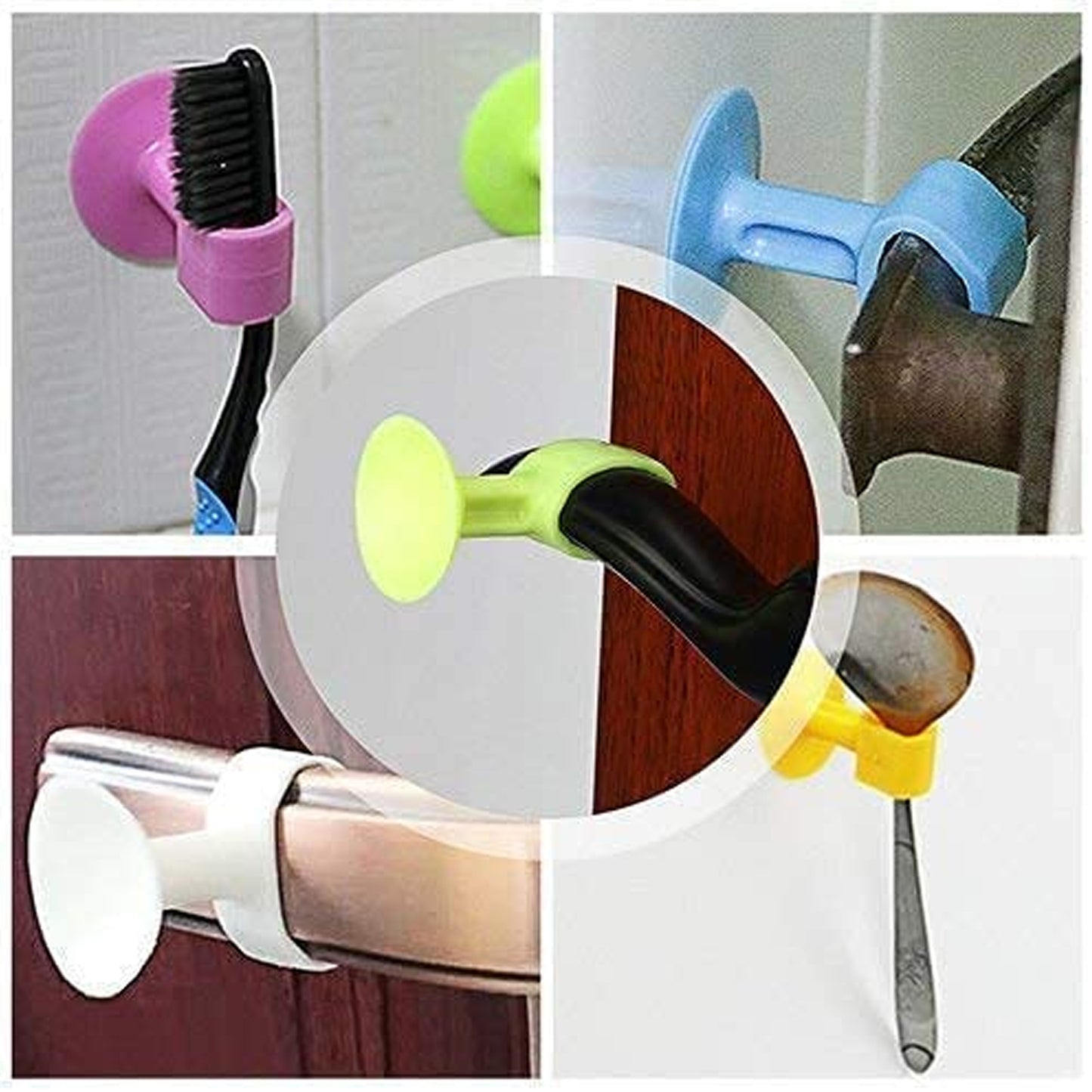 Self-sucking Silicone Door Stopper