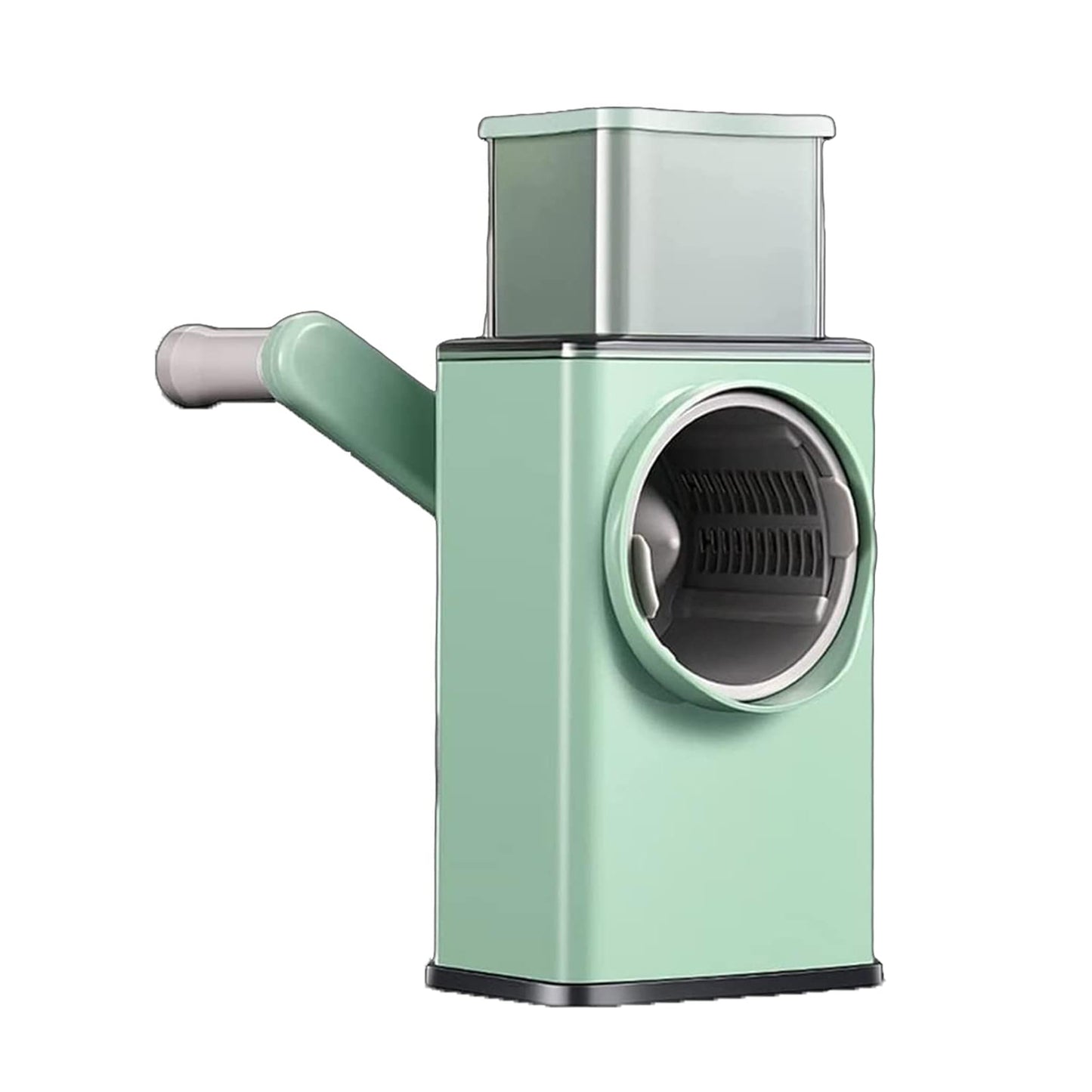 Stainless Steel Vegetable Chopper – 6 Blade Slicer & Dicer with Suction Base (1 Pc)