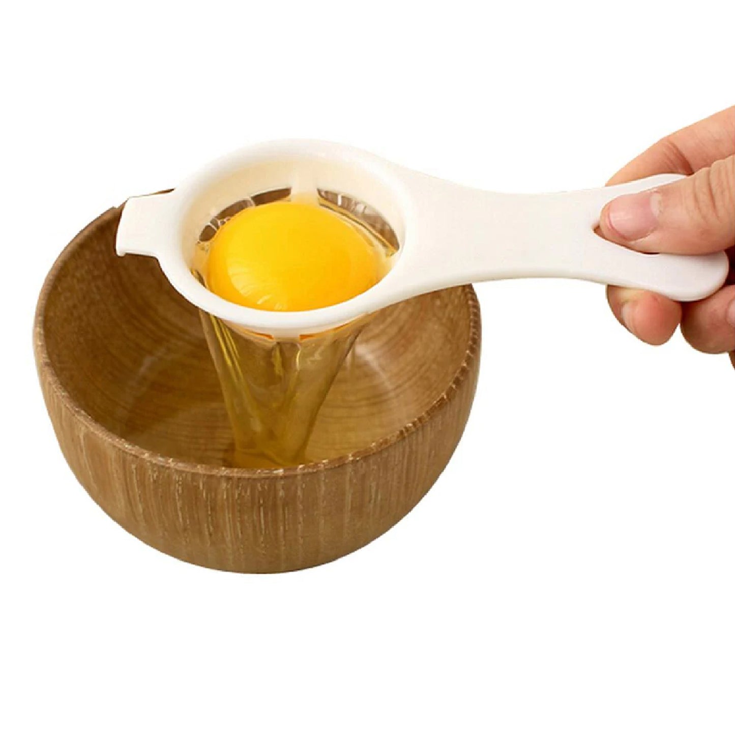 Egg Yolk Separator Egg White Yolk Filter Separator Egg Strainer Spoon Filter Egg Divider