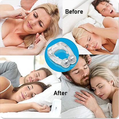Anti Snore Nose Clip – Magnetic Silicone Snore Stopper (1 Pc)