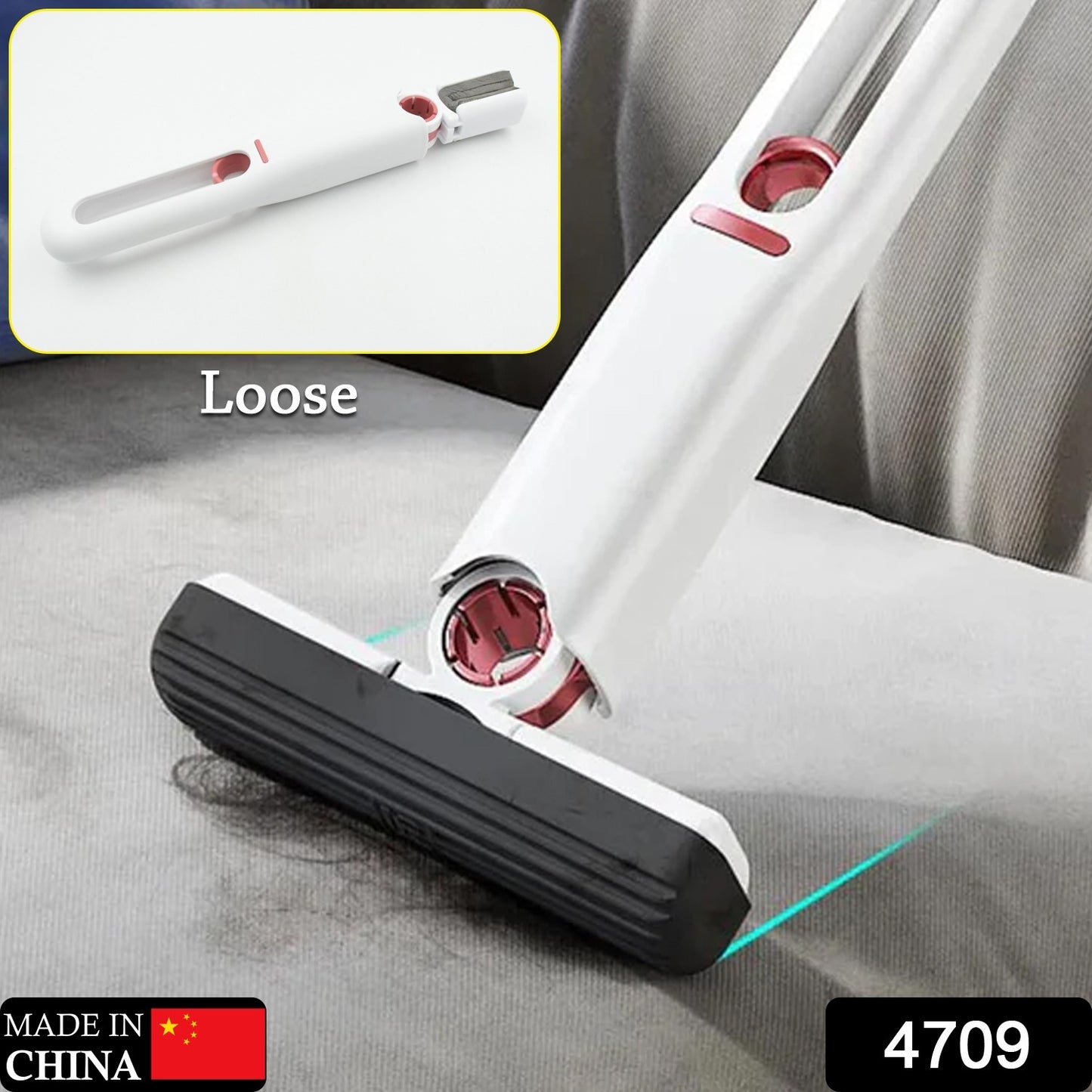 Mini Self-Squeeze Mop – With Cotton Head for Easy Cleaning (1 Pc)