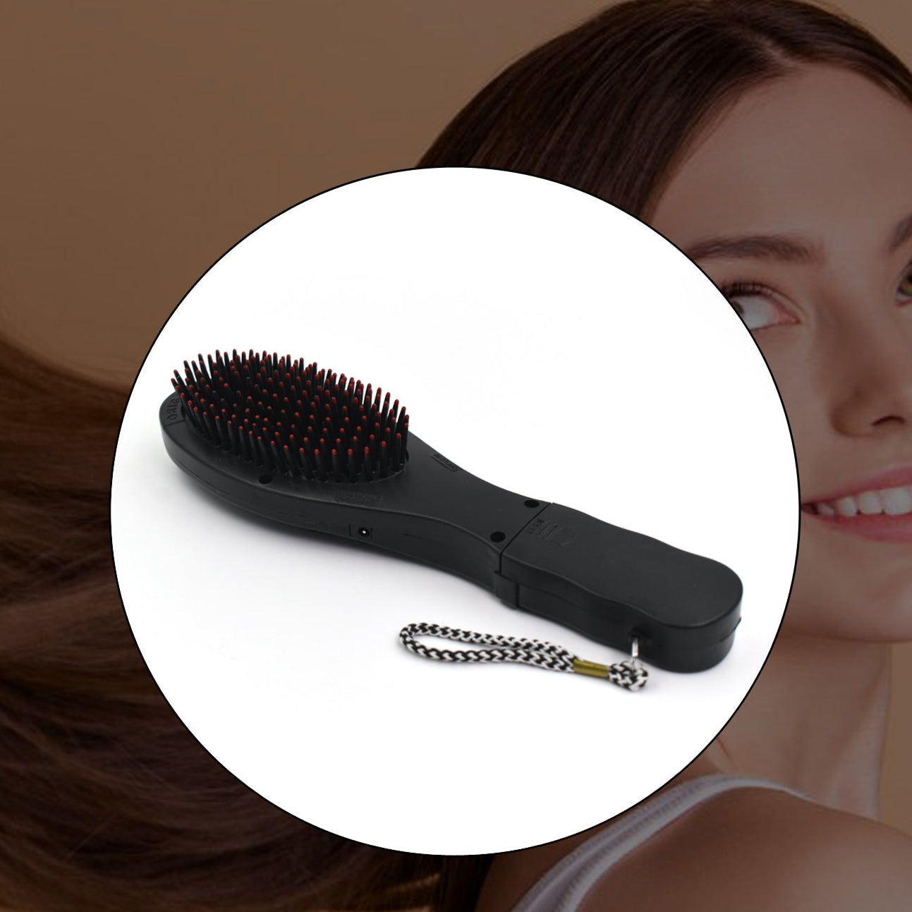 Electric Vibrating Massager Comb Hair Brush Comb Massager