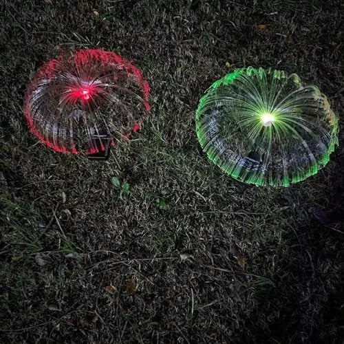 Jellyfish Solar Garden Light Metal Stand Multicolour