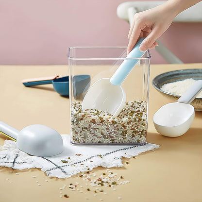 Large Plastic Measuring Spoons Flour Scoops For Home Kitchen (1 Pc)