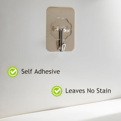 Plastic Adhesive Sticky Waterproof And Oil Proof Wall Hook