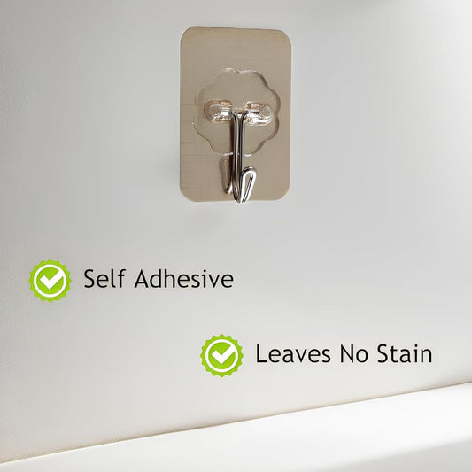 Plastic Adhesive Sticky Waterproof And Oil Proof Wall Hook