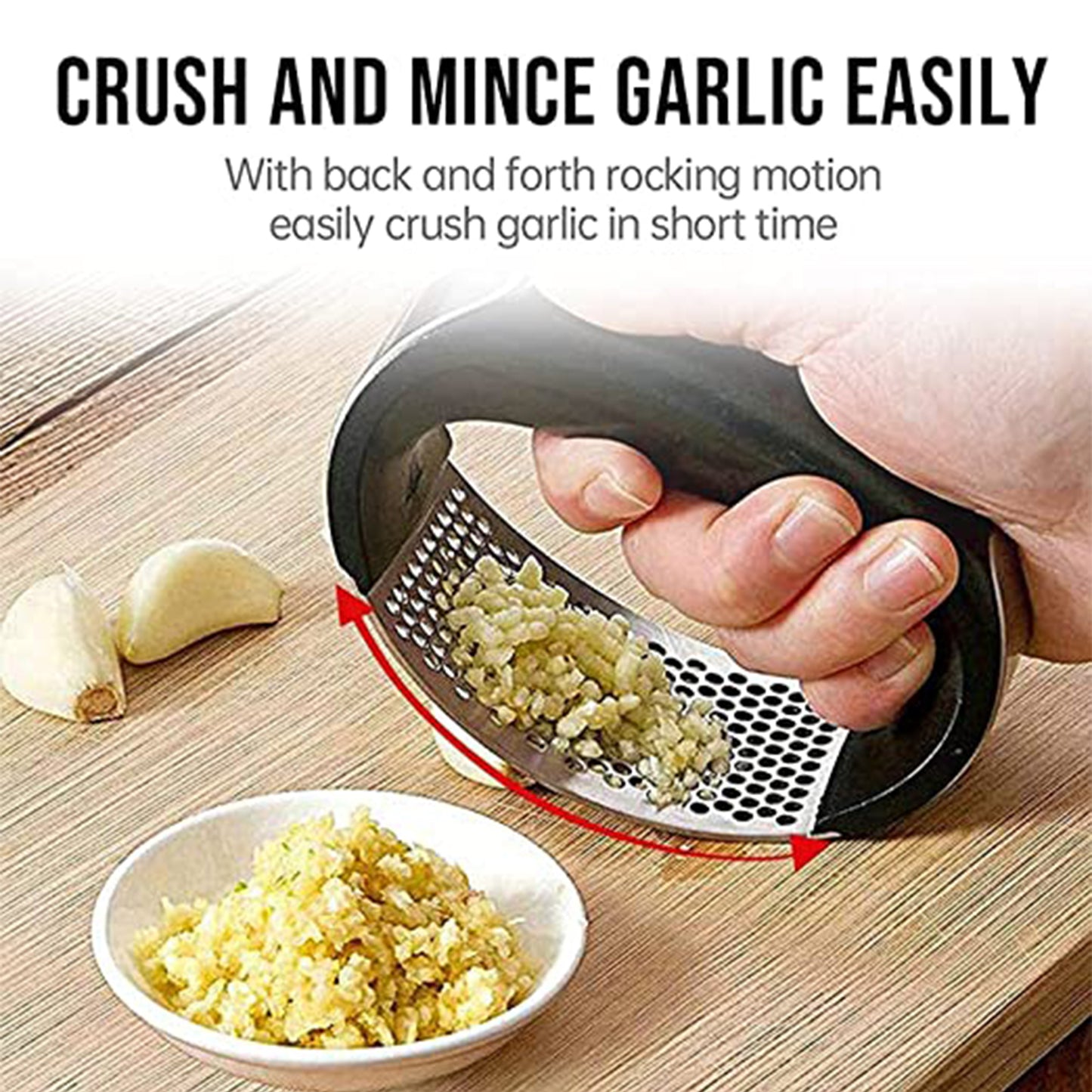 Multipurpose Garlic Presser Squeeze Press Crusher