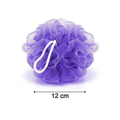 Bath Shower Loofah Sponge Pouf Body Scrubber (Pack Of 6pcs)