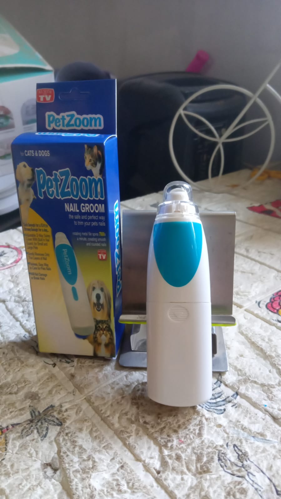 Electric Pet Nail Paw Trimmer (1 Pc  Battery Not Included)