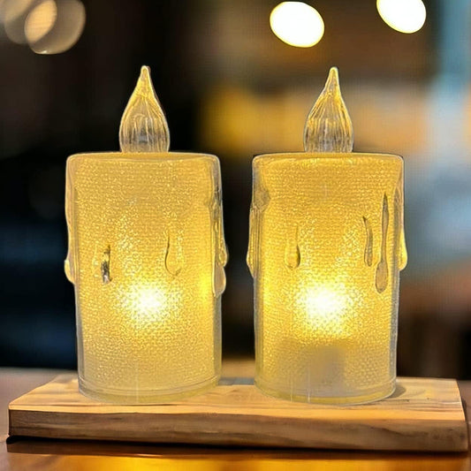 Simple Candles For Home Decoration Crystal Candle Lights