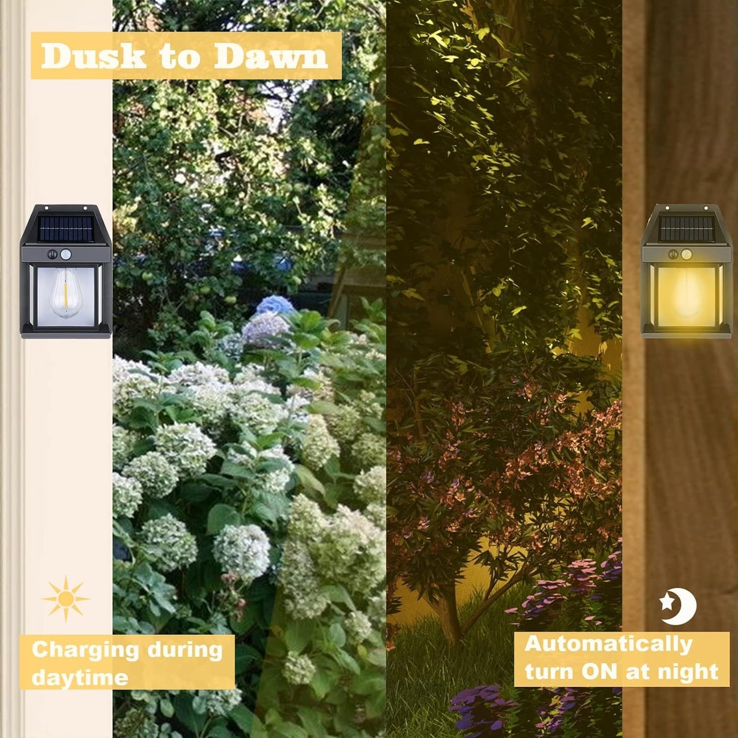 Solar Wall Lights (1 Pc )