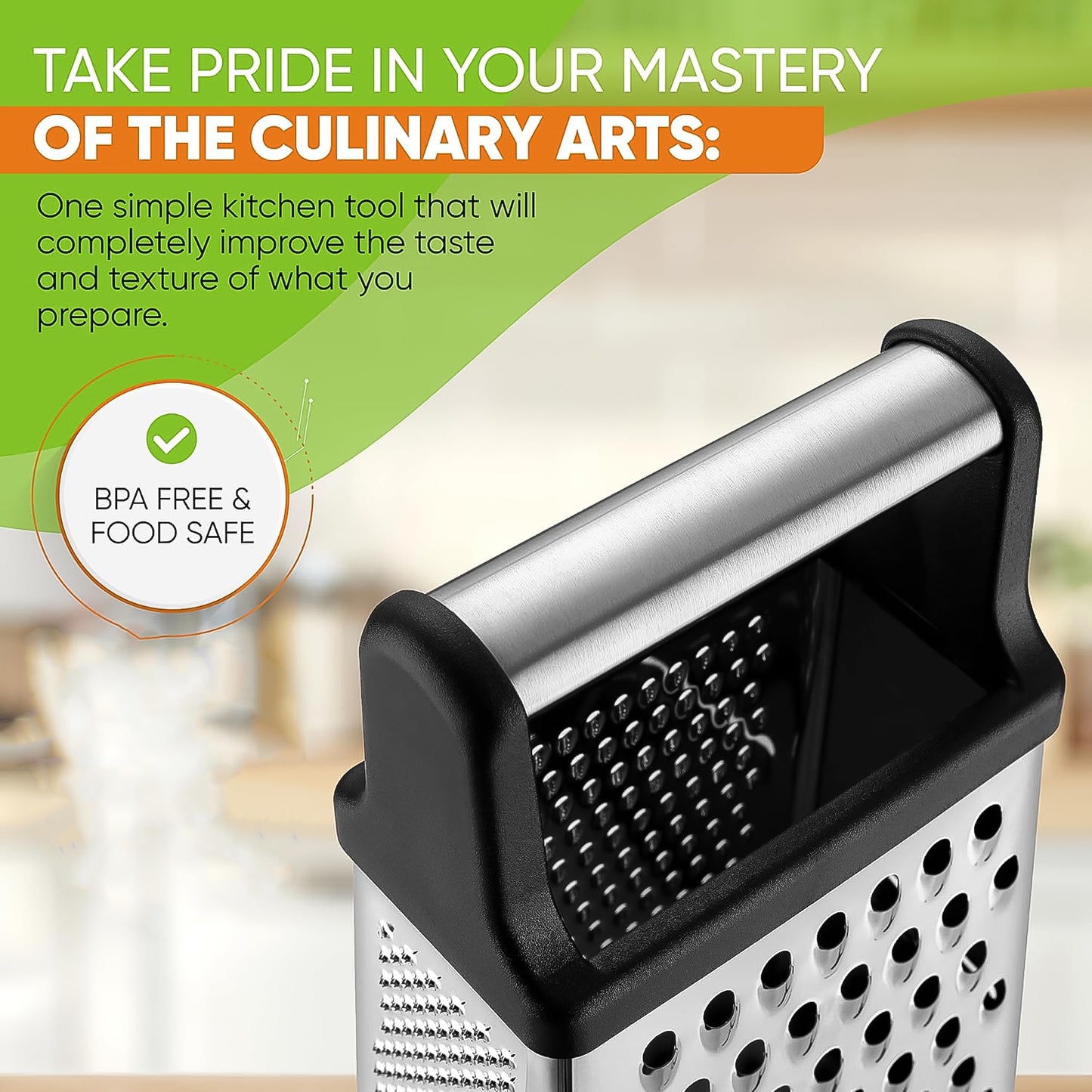 5-in-1 Master Stainless Steel Multipurpose Slicer And Grater