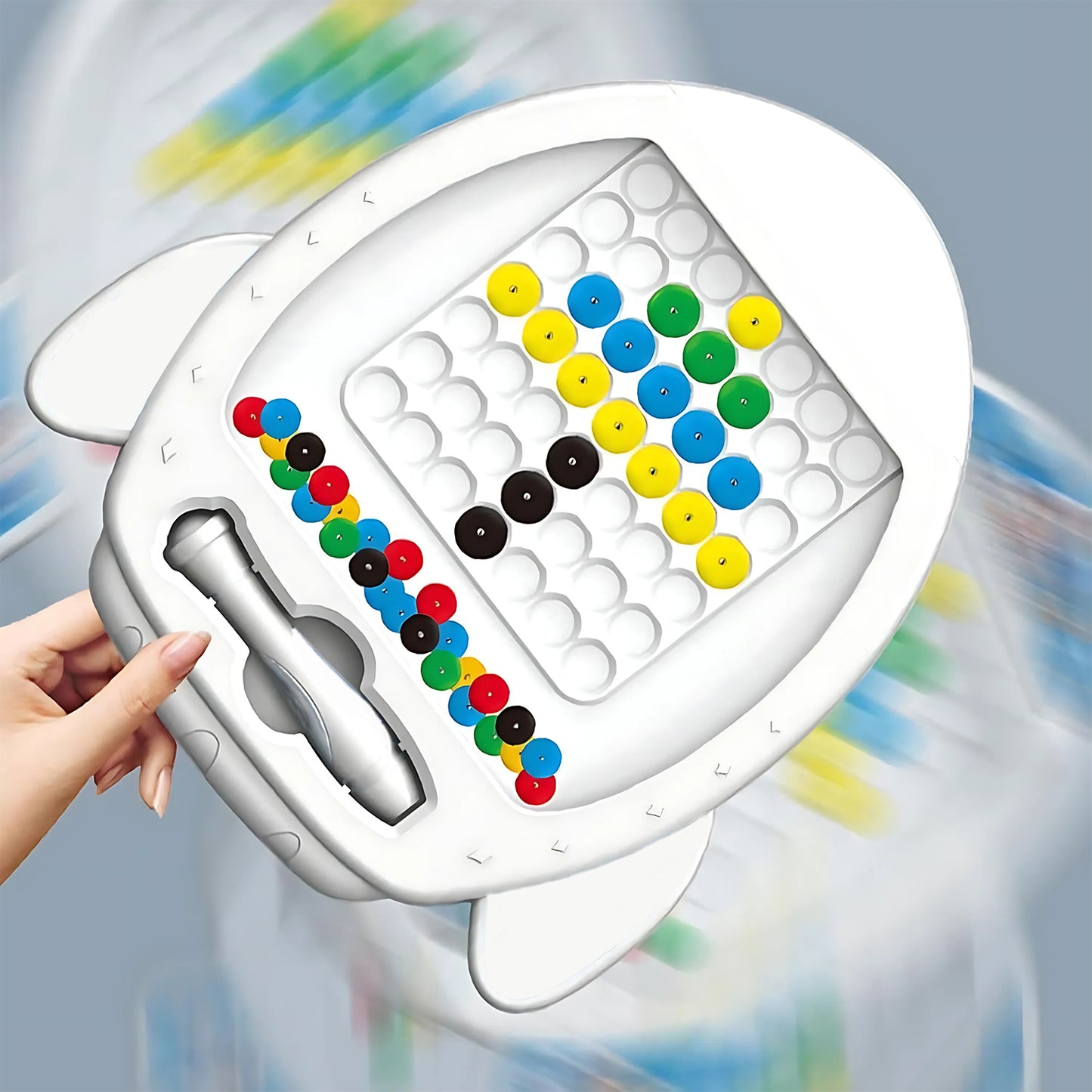 Space Rocket Magnetic Painting Board For Kids