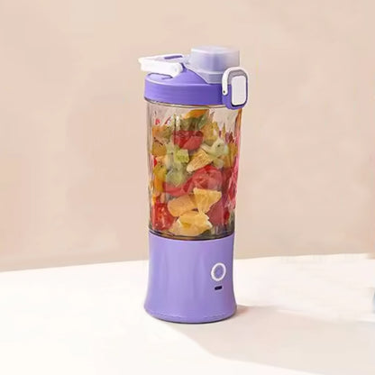Electric Crusher Juicer With Multicolor Light 8 Blades (600 Ml  Multicolor)
