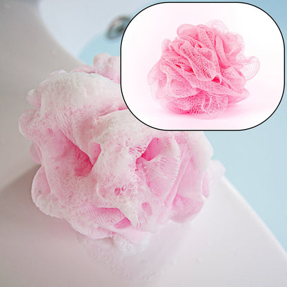 Bath Shower Loofah Sponge Pouf Body Scrubber (Pack Of 6pcs)