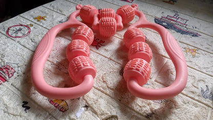 Muscle Massage Roller – 10-Wheel Fitness Relaxer for Legs & Body (1 Pc)