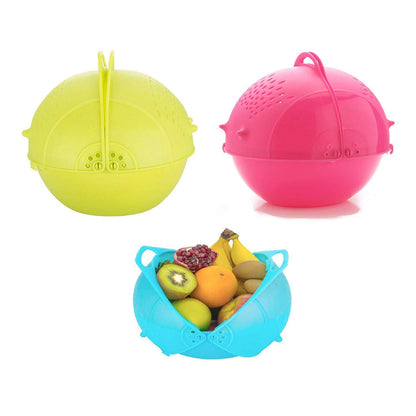 Ganesh Fruit And Vegetable Basket Plastic Fruit  Vegetable Basket