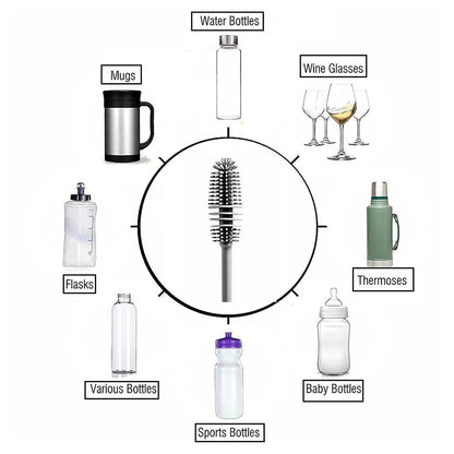 Bottle Cleaning Brush Usual Fully Types Of Household Room For Cooking Food Purposes For Cleansing