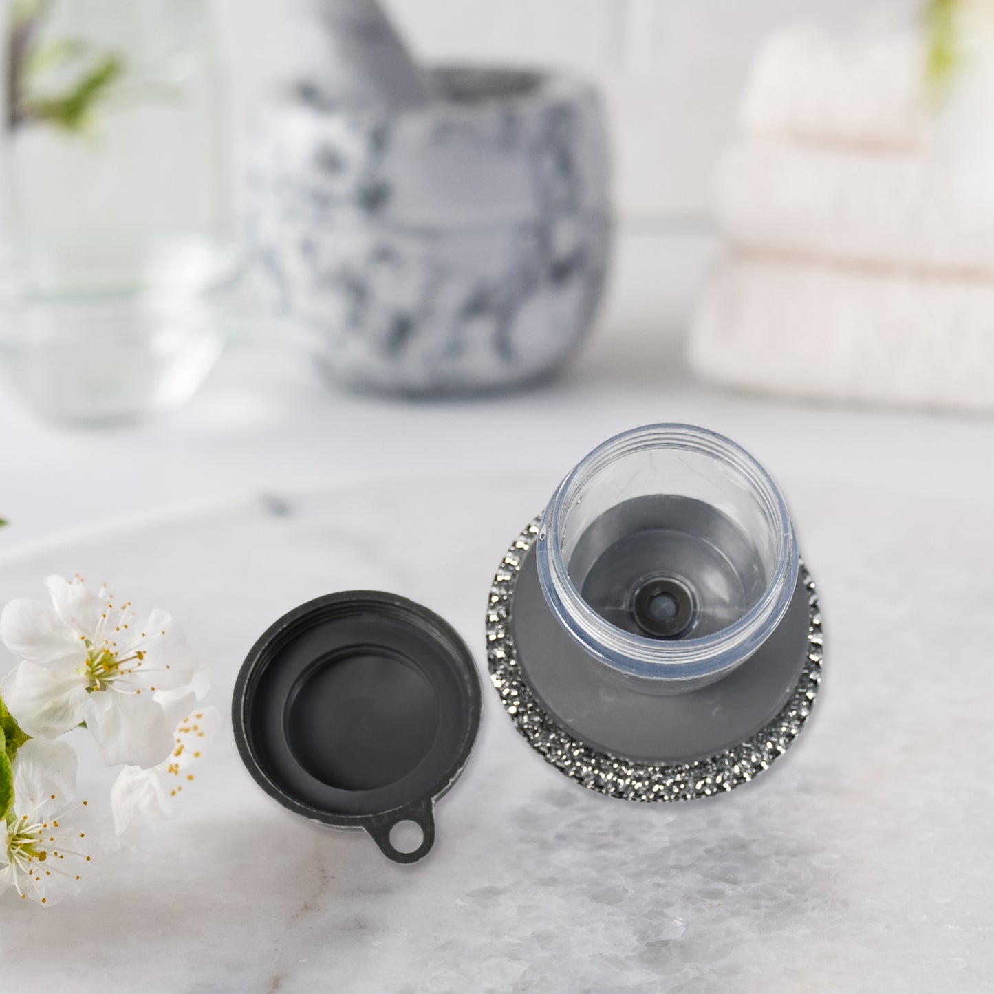 Soap Dispensing Palm Brush for Dishes