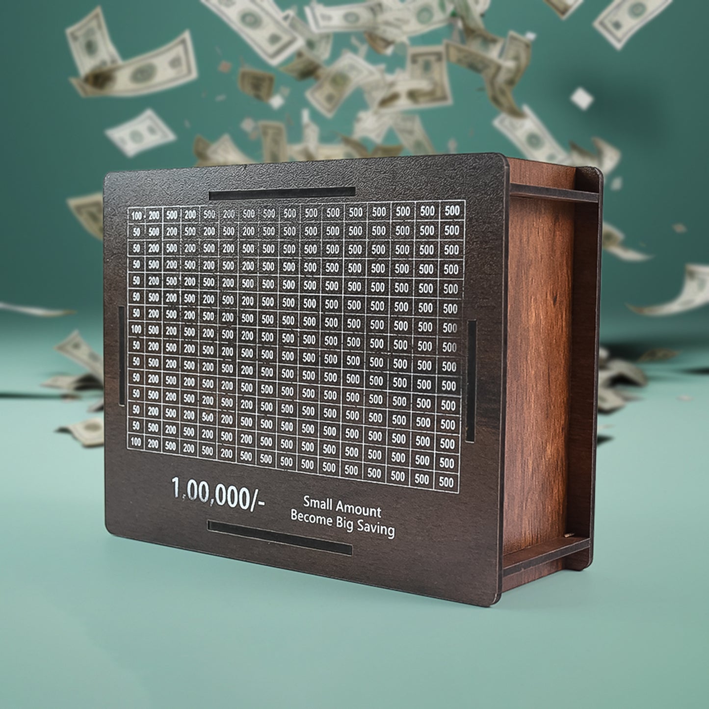 Wooden Money Piggy Bank Money Box