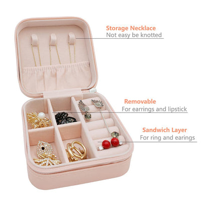 Mini Portable Jewellery Box Organiser