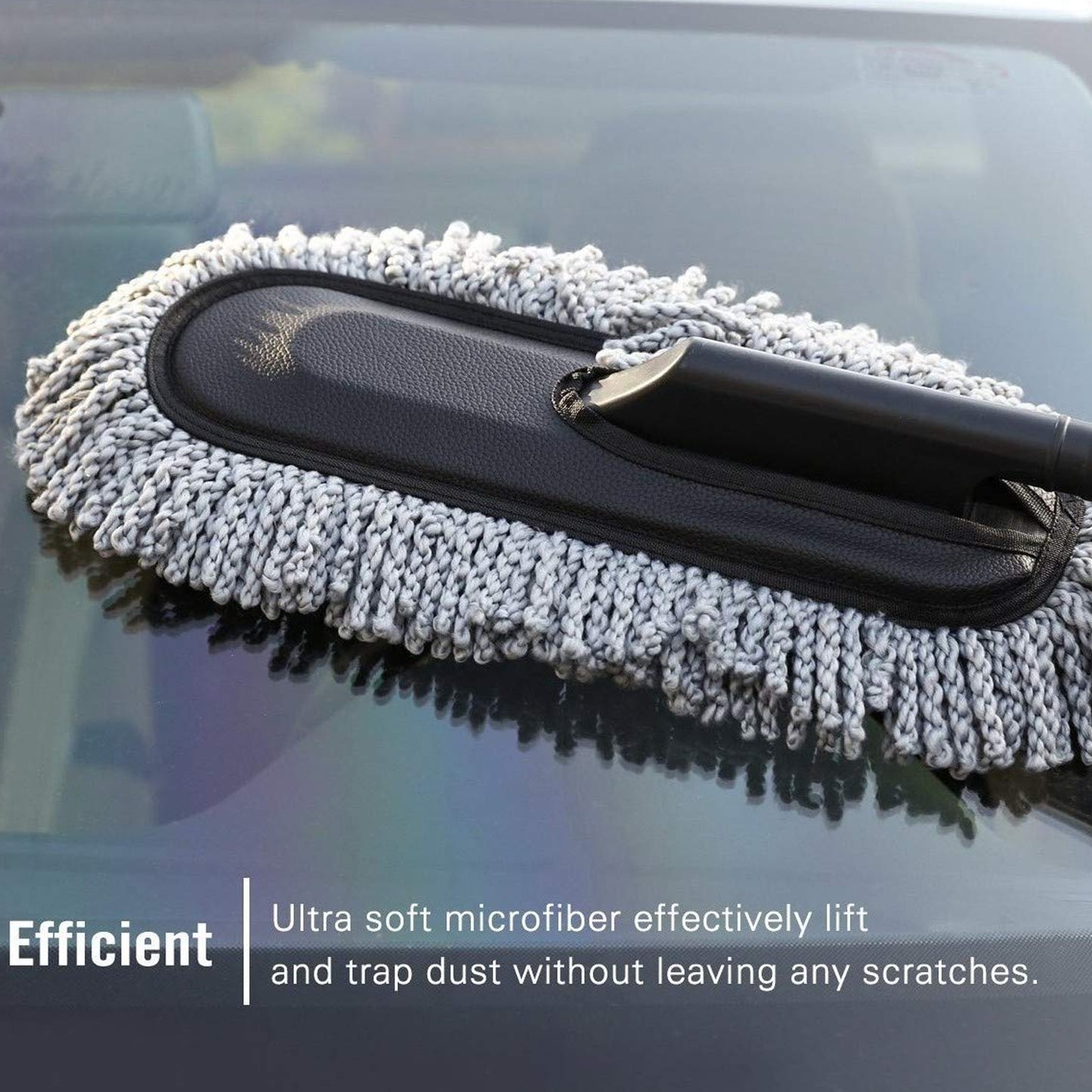 Car Duster with Long Handle – Retractable Microfiber Cleaning Brush (1 Pc)