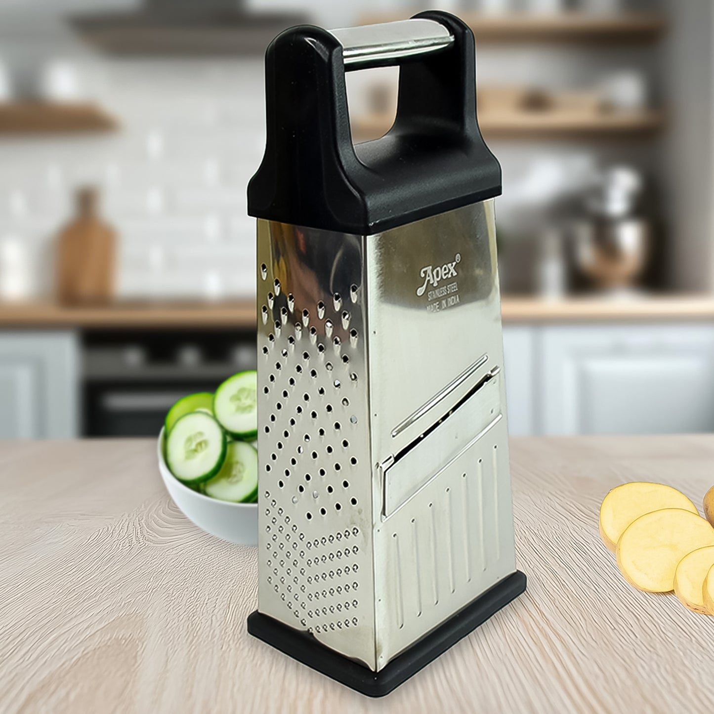 5-in-1 Master Stainless Steel Multipurpose Slicer And Grater