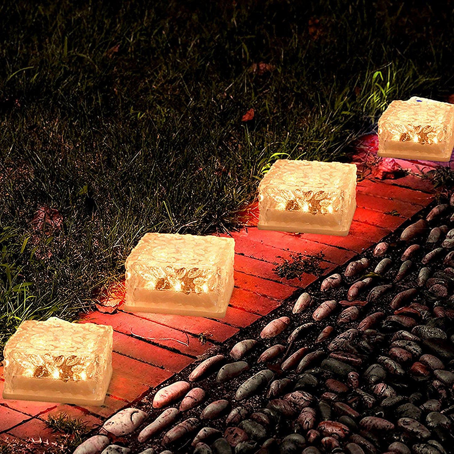 Outdoor Solar Ice Cube Light – Perfect for Parties & Xmas