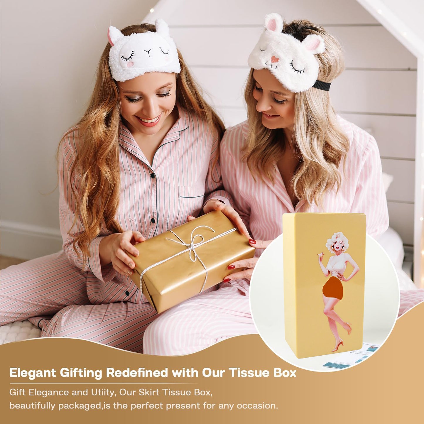 Plastic Creative Tissue Dispenser Box (1 Pc)