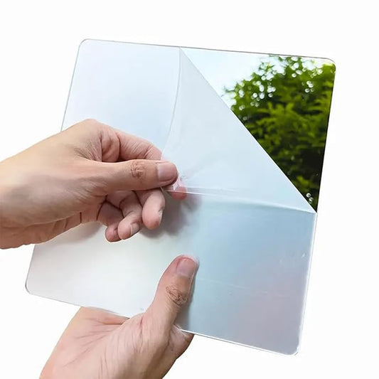 Flexible Acrylic Mirror Set (30x30 Cm  10 Pcs Set)