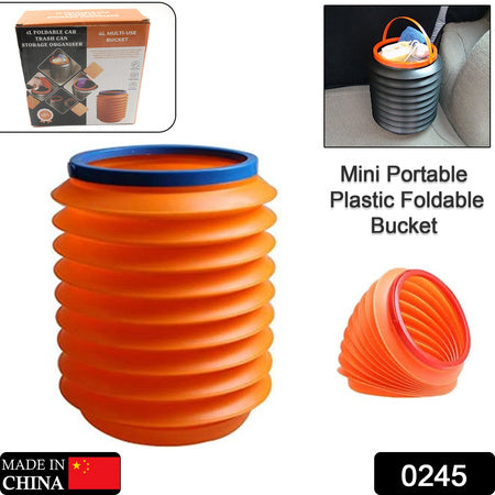 Foldable Storage Bucket – Multipurpose Water Container for Home & Car (1 Pc)